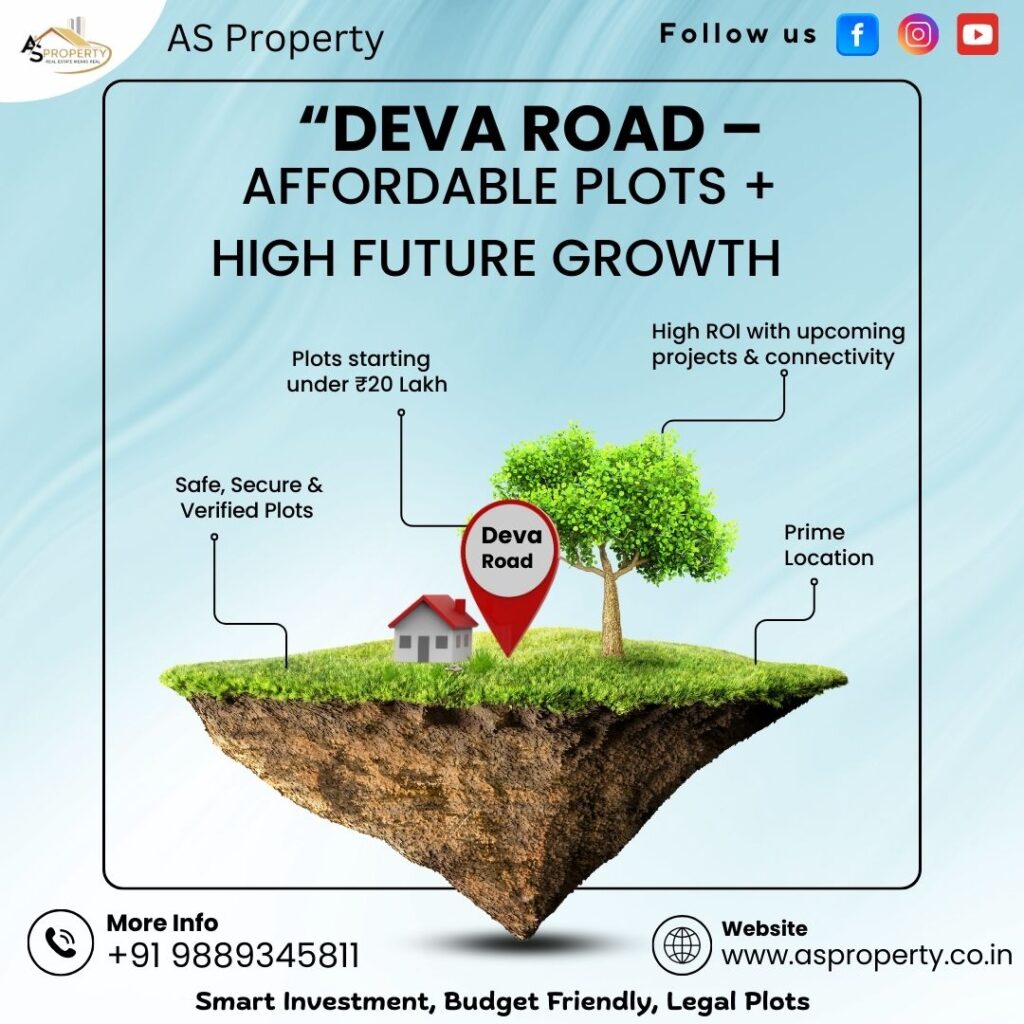 Plots for Sale in Deva Road Lucknow – AS Property